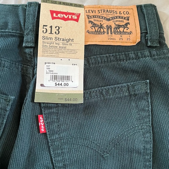 Levi’s 513 Slim Straight Corduroy Pants - Picture 5 of 5